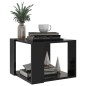 vidaXL Couchtisch Schwarz 40x40x30 cm Holzwerkstoff vidaXL Couchtisch Schwarz 40x40x30 cm Holzwerkstoff