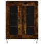 Highboard Räuchereiche 69,5x34x180 cm Holzwerkstoff Highboard Räuchereiche 69,5x34x180 cm Holzwerkstoff