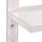 2-stufiges Wandregal Edelstahl 120 x 30 cm 2-stufiges Wandregal Edelstahl 120 x 30 cm
