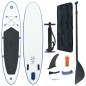 Stand Up Paddle Board SUP Aufblasbar Blau und Weiß Stand Up Paddle Board SUP Aufblasbar Blau und Weiß