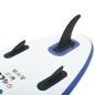 Stand Up Paddle Board SUP Aufblasbar Blau und Weiß Stand Up Paddle Board SUP Aufblasbar Blau und Weiß
