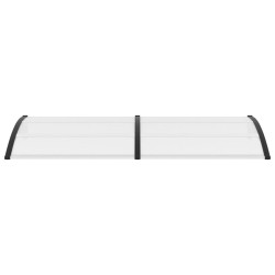 vidaXL Türvordach 240×100 cm PC