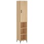 Highboard Sonoma-Eiche 34,5x34x180 cm Holzwerkstoff Highboard Sonoma-Eiche 34,5x34x180 cm Holzwerkstoff