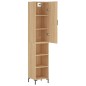 Highboard Sonoma-Eiche 34,5x34x180 cm Holzwerkstoff Highboard Sonoma-Eiche 34,5x34x180 cm Holzwerkstoff