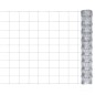 vidaXL Gartenzaun Verzinkter Stahl 50x1 m Silbern vidaXL Gartenzaun Verzinkter Stahl 50x1 m Silbern