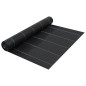 vidaXL Unkrautfolie Schwarz 2x50 m PP vidaXL Unkrautfolie Schwarz 2x50 m PP