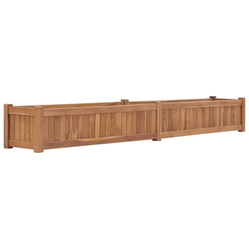 Hochbeet 200x30x25 cm Massivholz Teak Hochbeet 200x30x25 cm Massivholz Teak