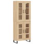 Highboard Sonoma-Eiche 69,5x34x180 cm Holzwerkstoff Highboard Sonoma-Eiche 69,5x34x180 cm Holzwerkstoff