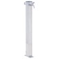 Wassersäule für den Garten 80 cm Edelstahl Quadratisch Wassersäule für den Garten 80 cm Edelstahl Quadratisch