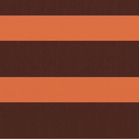Balkon-Sichtschutz Orange und Braun 90x500 cm Oxford-Gewebe