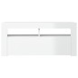 TV-Schrank mit LED-Leuchten Hochglanz-Weiß 90x35x40 cm TV-Schrank mit LED-Leuchten Hochglanz-Weiß 90x35x40 cm