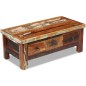 Couchtisch mit Schubladen Altholz 90x45x35 cm Couchtisch mit Schubladen Altholz 90x45x35 cm