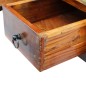 Couchtisch mit Schubladen Altholz 90x45x35 cm Couchtisch mit Schubladen Altholz 90x45x35 cm