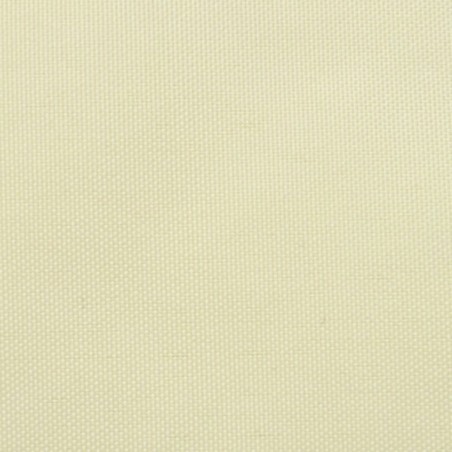 vidaXL Sonnensegel Oxford-Gewebe Rechteckig 4x6 m Creme 
