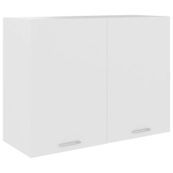 Hängeschrank Weiß 80x31x60 cm Holzwerkstoff