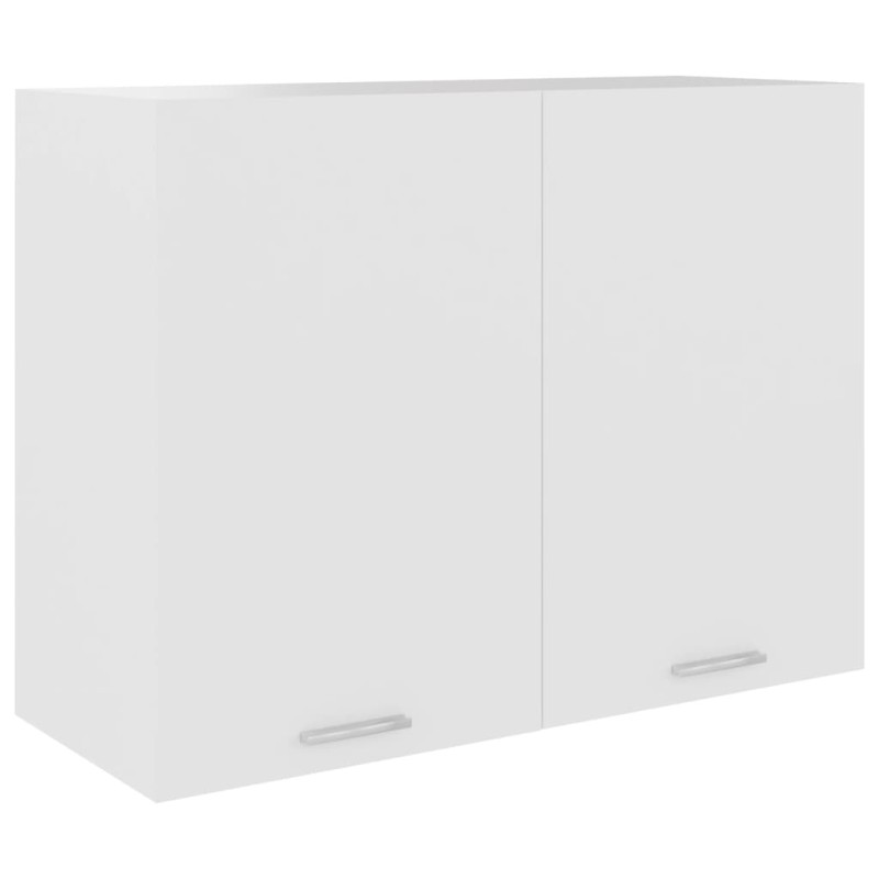 Hängeschrank Weiß 80x31x60 cm Holzwerkstoff Hängeschrank Weiß 80x31x60 cm Holzwerkstoff