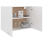Hängeschrank Weiß 80x31x60 cm Holzwerkstoff Hängeschrank Weiß 80x31x60 cm Holzwerkstoff