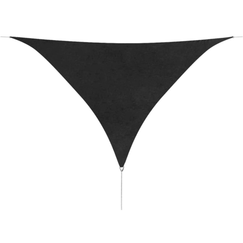 Sonnensegel Oxford Gewebe Dreieckig 5 x 5 x 5 m Anthrazit Sonnensegel Oxford Gewebe Dreieckig 5 x 5 x 5 m Anthrazit