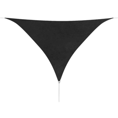 Sonnensegel Oxford Gewebe Dreieckig 5 x 5 x 5 m Anthrazit