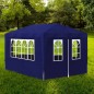 vidaXL Partyzelt 3x4 m Blau vidaXL Partyzelt 3x4 m Blau