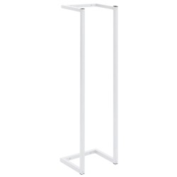 vidaXL Handtuchständer Weiß 25x20x95 cm Stahl