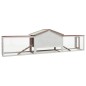 Kaninchenstall Mokka 310x70x87 cm Kiefer & Tanne Massivholz Kaninchenstall Mokka 310x70x87 cm Kiefer & Tanne Massivholz