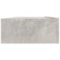 vidaXL TV-Schrank mit LED-Leuchten Betongrau 120x35x15,5 cm vidaXL TV-Schrank mit LED-Leuchten Betongrau 120x35x15,5 cm