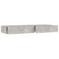 vidaXL TV-Schrank mit LED-Leuchten Betongrau 120x35x15,5 cm vidaXL TV-Schrank mit LED-Leuchten Betongrau 120x35x15,5 cm