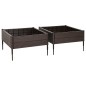 Hochbeet 120x120x20 cm Polypropylen Hochbeet 120x120x20 cm Polypropylen
