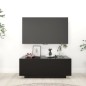 vidaXL TV-Schrank Schwarz 100x35x40 cm Holzwerkstoff vidaXL TV-Schrank Schwarz 100x35x40 cm Holzwerkstoff