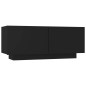 vidaXL TV-Schrank Schwarz 100x35x40 cm Holzwerkstoff vidaXL TV-Schrank Schwarz 100x35x40 cm Holzwerkstoff