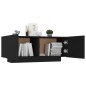 vidaXL TV-Schrank Schwarz 100x35x40 cm Holzwerkstoff vidaXL TV-Schrank Schwarz 100x35x40 cm Holzwerkstoff
