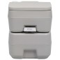 Tragbare Campingtoilette Grau 20 + 10 L Tragbare Campingtoilette Grau 20 + 10 L