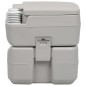 Tragbare Campingtoilette Grau 20 + 10 L Tragbare Campingtoilette Grau 20 + 10 L