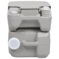 Tragbare Campingtoilette Grau 20 + 10 L Tragbare Campingtoilette Grau 20 + 10 L