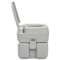 Tragbare Campingtoilette Grau 20 + 10 L Tragbare Campingtoilette Grau 20 + 10 L