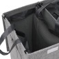 vidaXL Faltbarer Wäschekorb Grau 51x34,5x59 cm Leinenimitat Stoff vidaXL Faltbarer Wäschekorb Grau 51x34,5x59 cm Leinenimitat Stoff