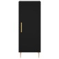 Highboard Schwarz 34,5x34x180 cm Holzwerkstoff Highboard Schwarz 34,5x34x180 cm Holzwerkstoff