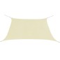 Sonnensegel Oxford Gewebe Quadratisch 3,6 x 3,6 m Creme Sonnensegel Oxford Gewebe Quadratisch 3,6 x 3,6 m Creme