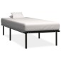 Bettgestell Schwarz Metall 90×200 cm Bettgestell Schwarz Metall 90×200 cm