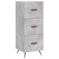 vidaXL Highboard Betongrau 34,5x34x180 cm Holzwerkstoff vidaXL Highboard Betongrau 34,5x34x180 cm Holzwerkstoff