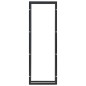 Brennholzregal Schwarz 50 x 20 x 150 cm Stahl Brennholzregal Schwarz 50 x 20 x 150 cm Stahl