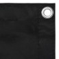 vidaXL Balkon-Sichtschutz Schwarz 75x300 cm Oxford-Gewebe vidaXL Balkon-Sichtschutz Schwarz 75x300 cm Oxford-Gewebe