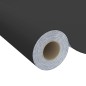 vidaXL Selbstklebende Möbelfolie Schwarz 500 x 90 cm PVC vidaXL Selbstklebende Möbelfolie Schwarz 500 x 90 cm PVC