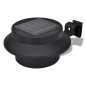 6x Außenlampe Sonnenlichtset Zaunlicht Schwarz 6x Außenlampe Sonnenlichtset Zaunlicht Schwarz