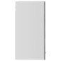 Hängeglasschrank Betongrau 60x31x60 cm Holzwerkstoff Hängeglasschrank Betongrau 60x31x60 cm Holzwerkstoff