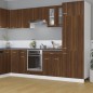 Hängeschrank Glas Braun Eichen-Optik 60x31x60 cm Holzwerkstoff Hängeschrank Glas Braun Eichen-Optik 60x31x60 cm Holzwerkstoff