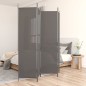 4-tlg. Paravent Anthrazit 200x200 cm Stoff 4-tlg. Paravent Anthrazit 200x200 cm Stoff