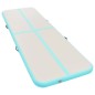 Aufblasbare Gymnastikmatte mit Pumpe 300x100x10 cm PVC Grün Aufblasbare Gymnastikmatte mit Pumpe 300x100x10 cm PVC Grün
