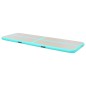 Aufblasbare Gymnastikmatte mit Pumpe 300x100x10 cm PVC Grün Aufblasbare Gymnastikmatte mit Pumpe 300x100x10 cm PVC Grün